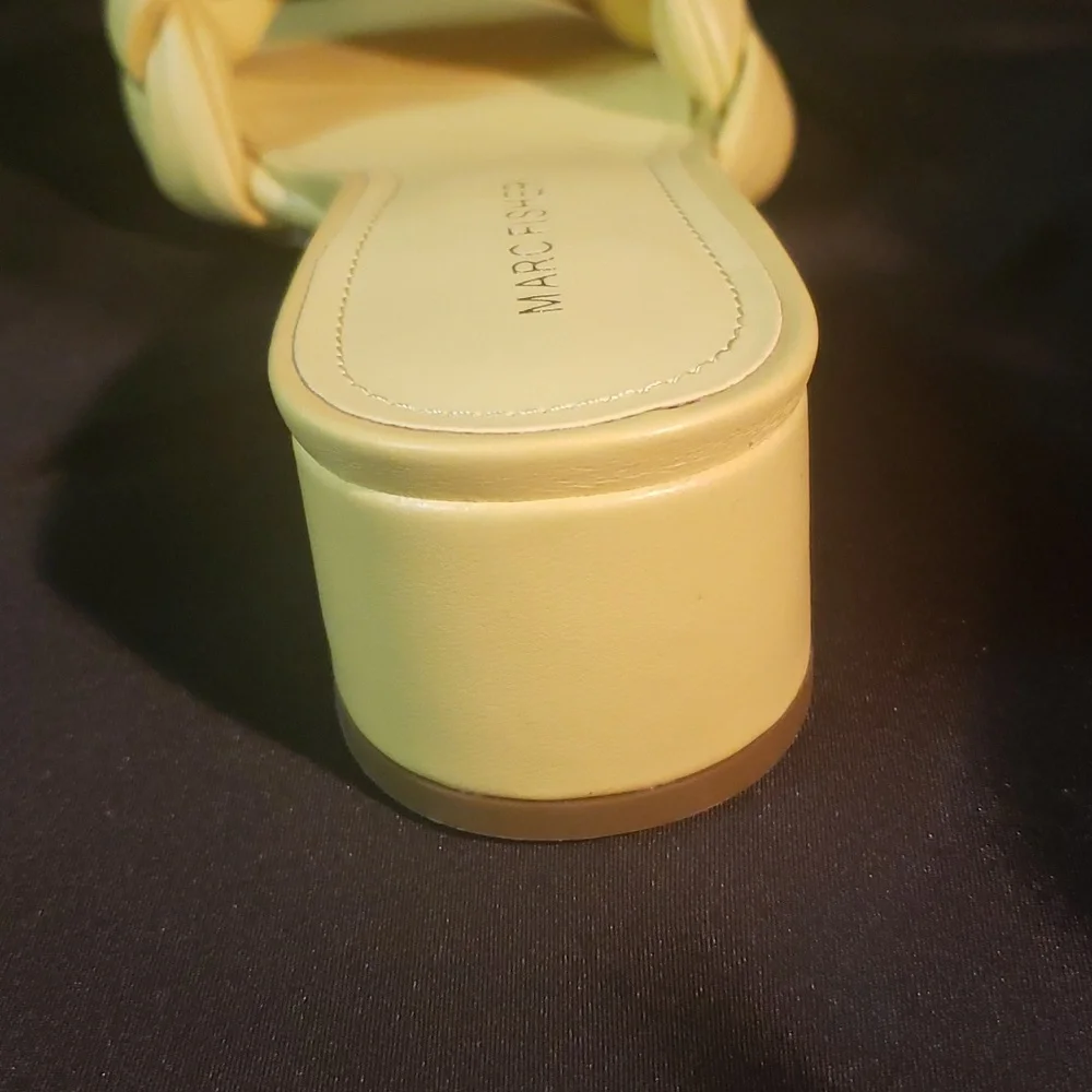 Marc Fisher Braided Toe Strap Slide Sandal - Picture 3 of 4